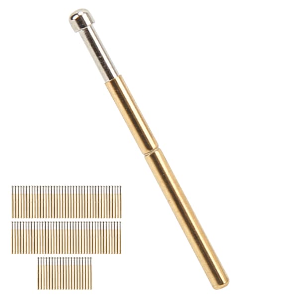 Högkvalitativ P125‑D elektronisk komponenttestnålsprob Pogo-stift - 100-pack