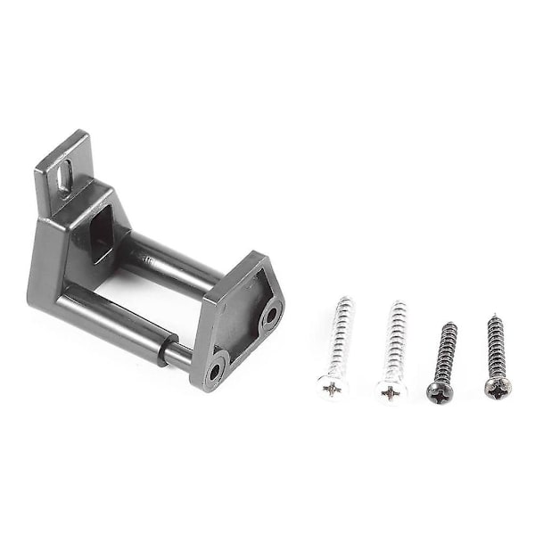 Wall Roller Guide Premium plast Bottengolv Guide Väggmonterad skjutbar ladugårdsdörr hårdvara med skruvar