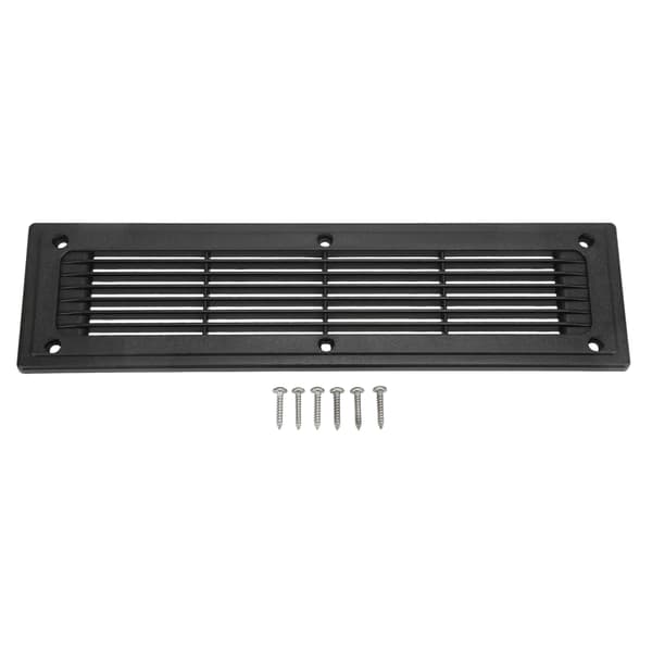 300x80mm Rektangulær Luftventil Grilldæksel Ventilationspanel til RV Bus Trailer Køkkenskab