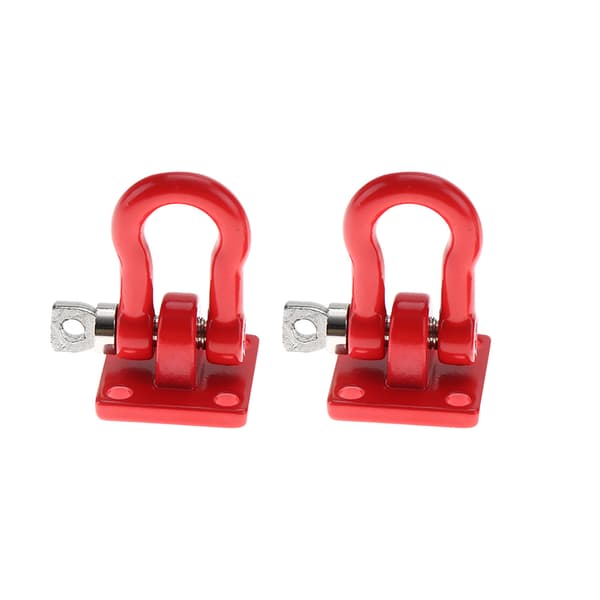 Rescue Lock Catch - 4 kpl Punainen, varaosat RC-kiipeilyautoille