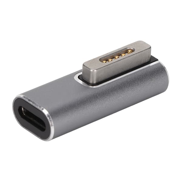 Typ C Magnetisk Adapter Magsafe 2 till Typ C 5A PD Snabbladdning Laptop Magnetisk Gränssnittsadapter