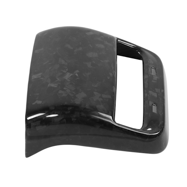 Tesla Model 3 2018 2021 Kulfiber Luftventil Dæk Blank Marmor Trim