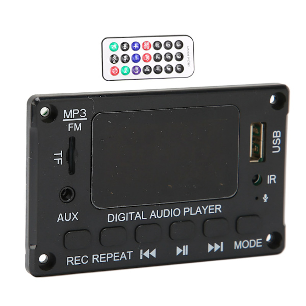 Bluetooth MP3-dekodermodul 2x40W Understøtter hukommelseskort USB FM-radio