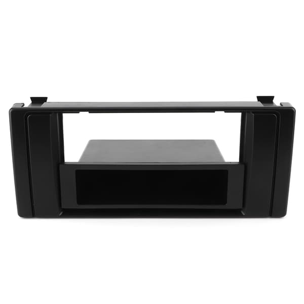 1 Din Stereo Radio Fascia Dash Panel Ram Interiörtillbehör Passar för 5-serien E39 X5 E53
