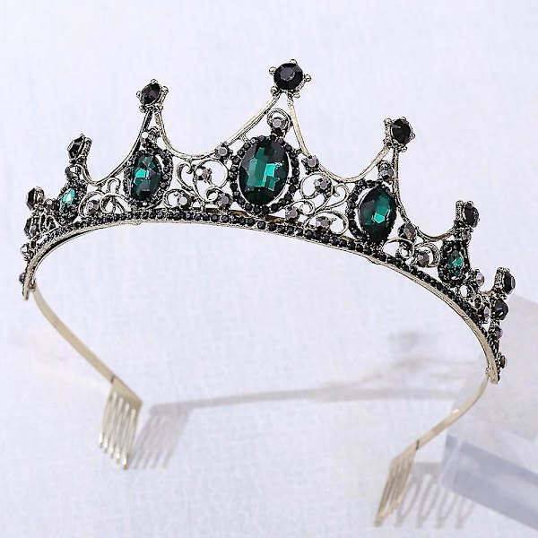 Kronesmykker Brude Bryllupstilbehør Simpel Legering Diamant Brudekjole Smykker All-match