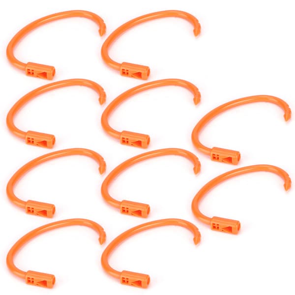 10-pack Lättviktiga Elastiska Näsringar för Boskap, Tillbehör