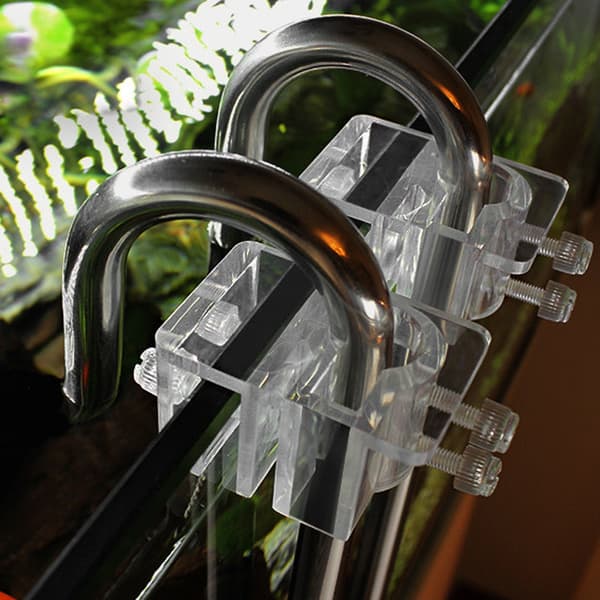Akryl Akvarium Slangeholder 2-pak