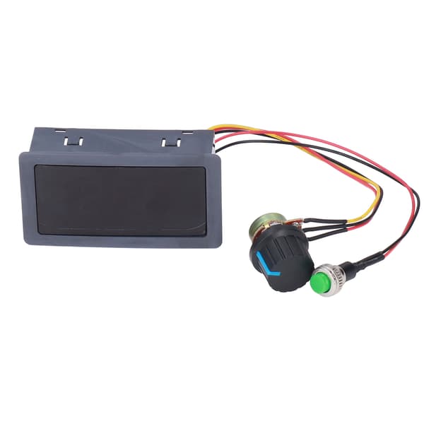 Digital Display PWM DC Motor Hastighetskontroller Trinnløs Bryter 0.56 Tommers LED