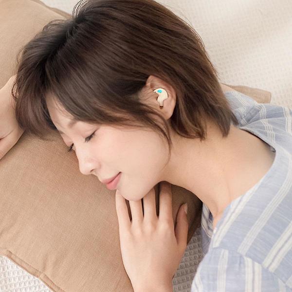 Bluetooth hörlurar Osynlig sömn Trådlösa hörlurar Brusreducerande hörlurar Skin
