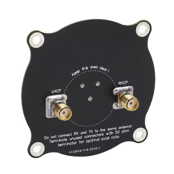 5.8GHz Triple Feed Patch Antenn 9.4dBi Riktad Cirkulär Polariserad Hög Precision för FPV Racing Drone
