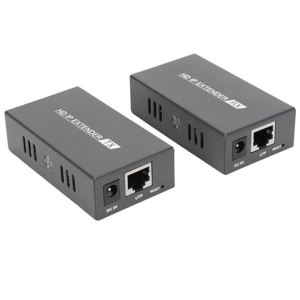 HDMI Extender Sender Mottaker Signaloverføring 110-240V US Plug