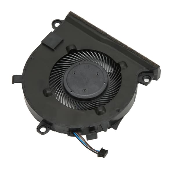 CPU-blæser med 4-polet stik, aluminium ABS DC 5V 0,5A, udskiftningsblæser til bærbare computere, til HP Pavilion Gaming 15 Ec, til 15 Ec0013dx