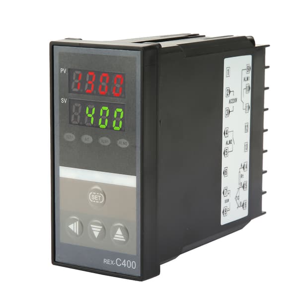 REX C400FK02 V AN SSR Output Temperaturregulator med alarmfunktion