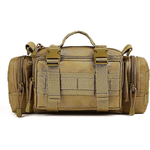 3p Magic Waist Pack Vattentät Military Tactical Stor Sling Bag Molle System Bältesväska Multifunktion Fanny Pack Outdoor Nylon