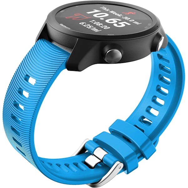 Rem för Garmin Vivomove HR / Vivoactive 3 / Vivoactive 3 Music / Forerunner 245/645 Music, 20 mm Premium Silikon QuickFit-remmar, flera färger (A