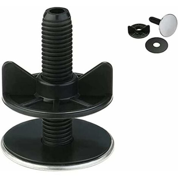 Keittiön hanan reiän cover, pesualtaan hanan reiän tulppa, ruostumattomasta teräksestä valmistetun hanan reiän cover kotikylpyhuoneeseen Keittiön tiskialtaan tarvikkeet (12-40 mm) Fonepro 4P