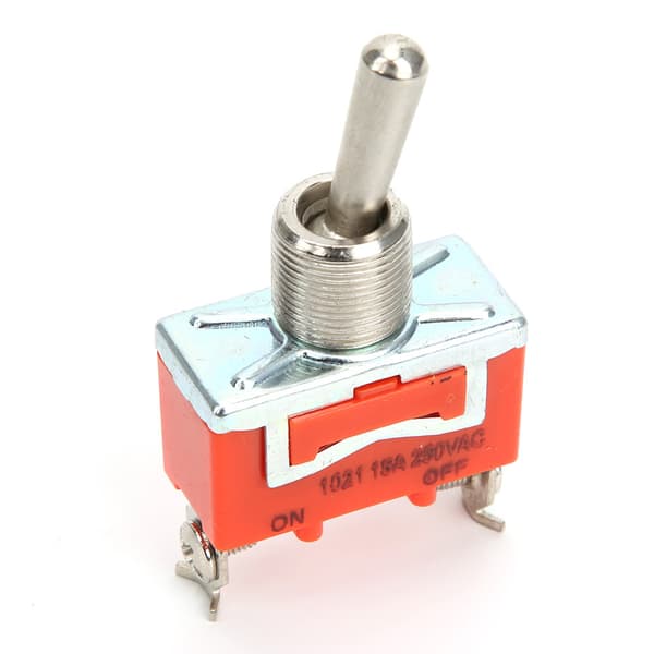10 STK E TEN1021 AC 250V 15A Mini vippebryter PÅ AV 2 Posisjon 2 Pin Vippebryter