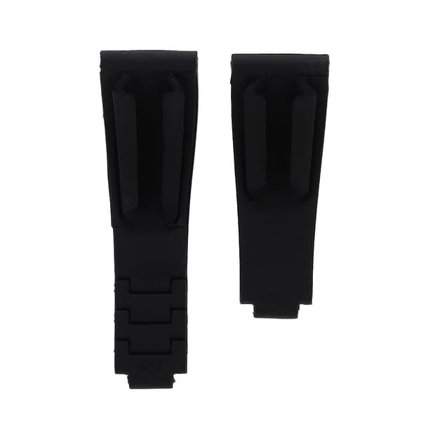 Premium Silikone Udskiftningsurrem Sort Submariner