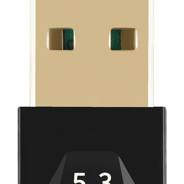 USB Bluetooth 5.3 Adapter Raskere Dataoverføring Lang Rekkevidde Dongle Mottaker for Windows 11 10 8.1