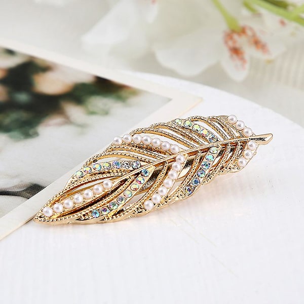 Kvinder Rhinestone Hårspænde Med Forskellig Form Sød Hairstyling Sidepandehår Hårnål Geometrisk S223 4