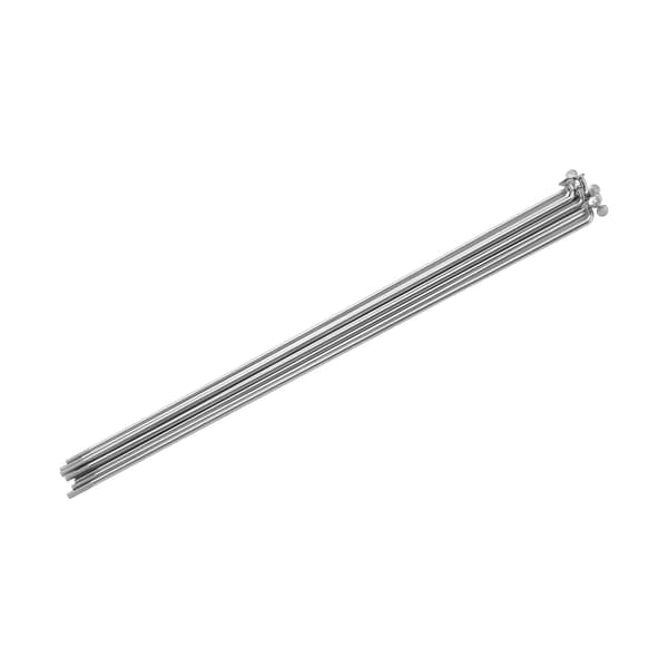 10 Rustfrie Stål 14G Eikenipler Sett Terrengsykkel J Bend 168mm Eiker