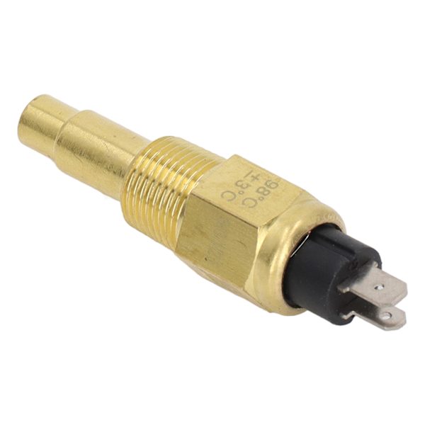 Vandtemperaturføler i aluminiumlegering, stabil brændstofvandtemperaturføler, erstatning for VDO NPT3/8 6‑24V 3W NPT3/8