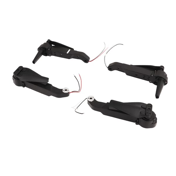 RC Quadcopter Reservedele Akselarme med Motorpropel ABS Metal Racing Drone Ramme Udskiftningstilbehør til E88 E88MAX E525 P1