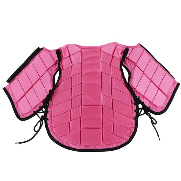 Vadderad säkerhetsväst för barn, rosa