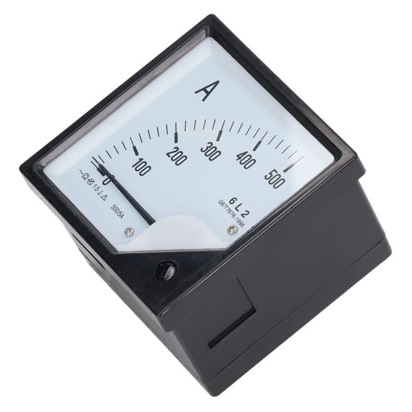Analogt Amperemeter Pointer AC Strømmåler 0-500A Amp Tester Panel