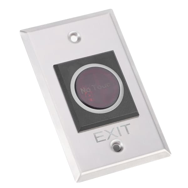 Infraröd Sensor Switch Beröringsfri LED Bakgrundsbelyst Knapp Åtkomstkontrollsystem DC12V