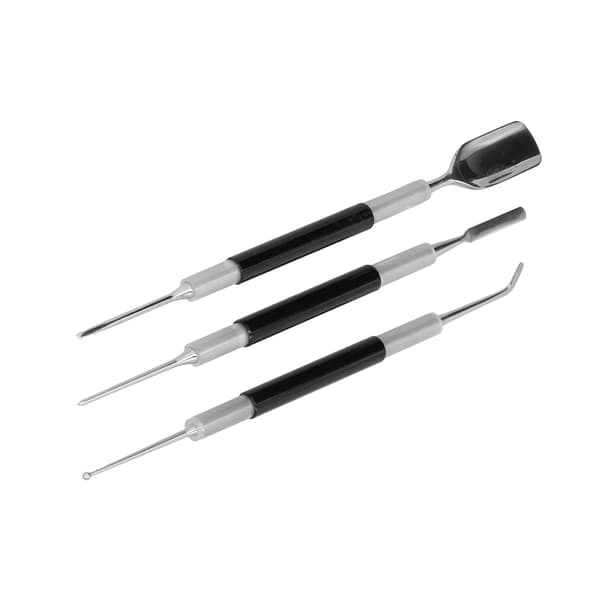 Latte Art Pen Set i Rostfritt Stål - 3 Stycken