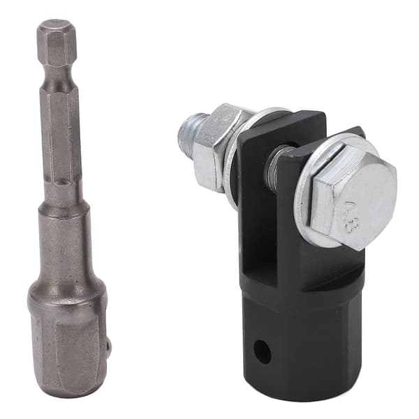 1/2in Sakseløfteradapter Metall Impact Drill Socket Adapter for U-formede Singe Eye Ends Jekk
