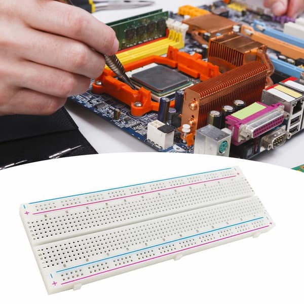 10 st 830 Håls Kopplingsdäck Lödfri ABS DIY Elektronik Projektkort