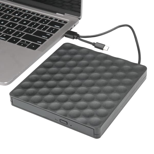 Extern Optisk Enhet Integrerad Linje USB Typ C Cirkulär DVD-brännare för Laptop