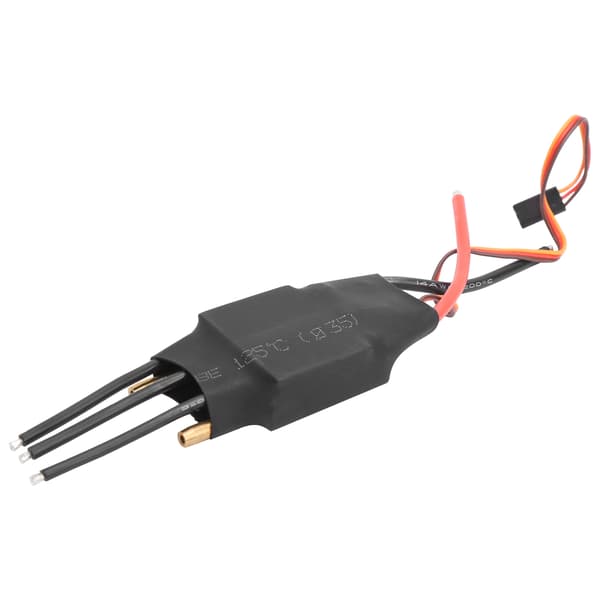 60A ESC Borstlös Vattenkylning Elektrisk Hastighetsregulator för RC Båtmodell