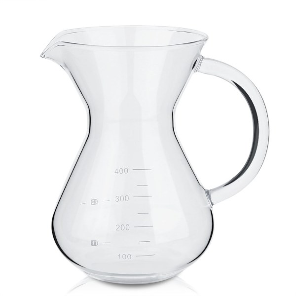 Glas Handdrop-Kaffemaker med Vågskala - 400ml