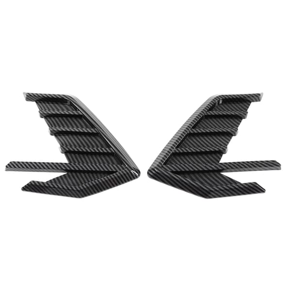 Para karbonfiberstil bildeksel luftventil trim dekal erstatning for A7 S7 4K8 2018-2020
