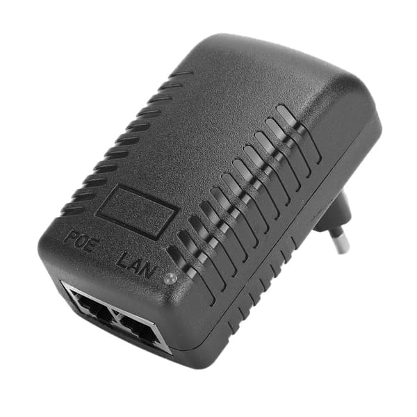 POE Injektor DC 24V 1A Strømadapter EU US Standard 100-240V