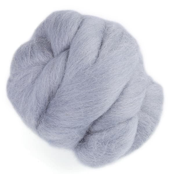55g Gråfärgad nålfiltull roving spinnmaterial