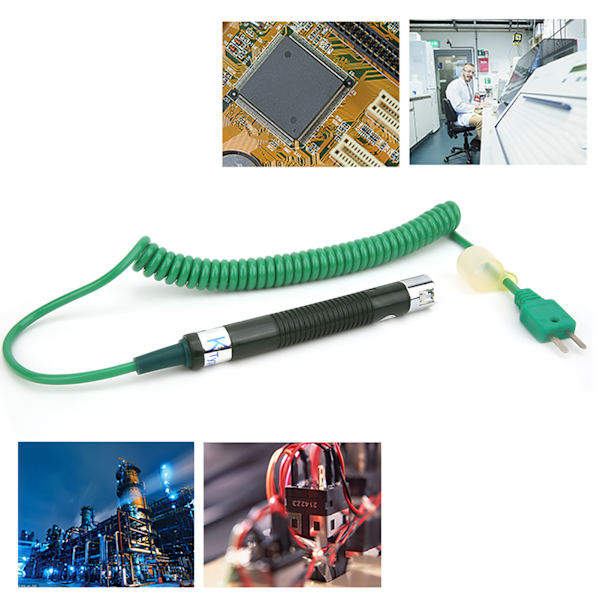 K-typ Termoelement Probe Solid Temperatursensor -50C till 400C