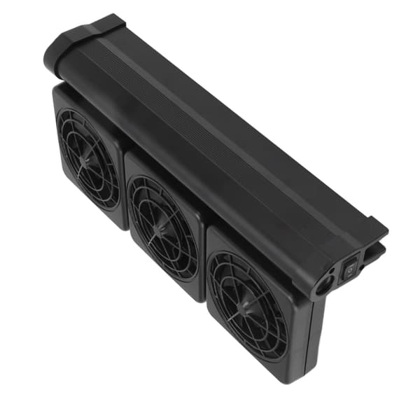 Justerbar Mini Akvarie Køleventilator 3 Hastigheder US Stik 100 240V