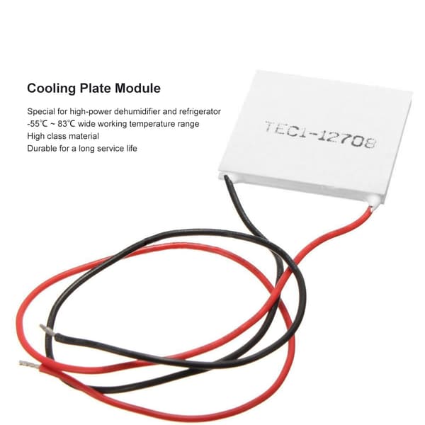 Hög Effekt Termoelektrisk Avfuktare Modul TECL-12708 för Kylskåp