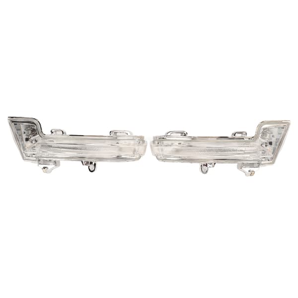 1 par Dynamiske LED-vingespeilblinklys 5E0949101 Speilblinklys for OCTAVIA 5E