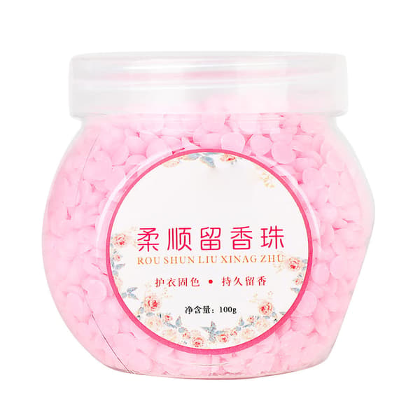 Roseduft Vaskeduftperler - Langvarig Beskyttelse for Klær - 100g / 3.5oz (ca.)