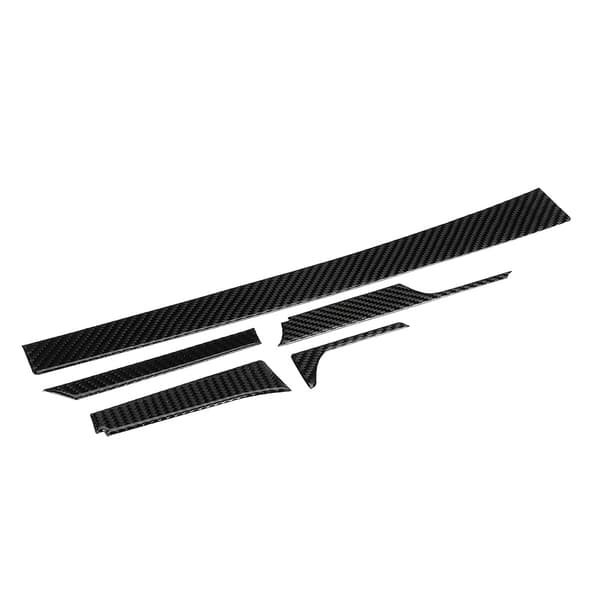 Kulfiber Centerkonsol Trim Panel Venstre Hånds Drev til Chevrolet Camaro 2017 2019