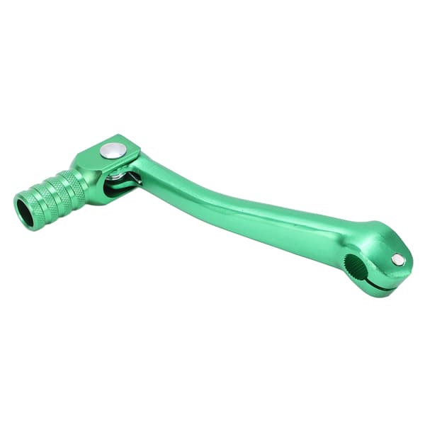 Motorcykel Kickstart Spak Pedal Känslig CNC Aluminium Universal Grön
