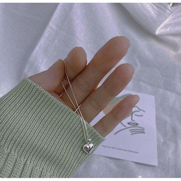 Halskæde hjerte Stud Choker Modesmykker Ac5381