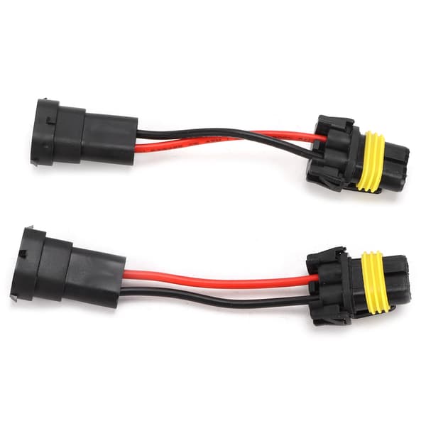 H11 til 9005 9006 Forlygteadapter Universal Plug and Play 12V 24V