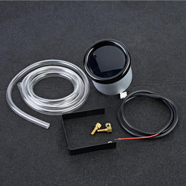 52mm Universal Motorsykkel LED Turbo Boost Måler med Sensor