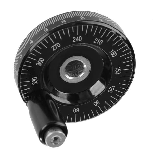 63 mm solid bakelit håndhjul skala maskintilbehør